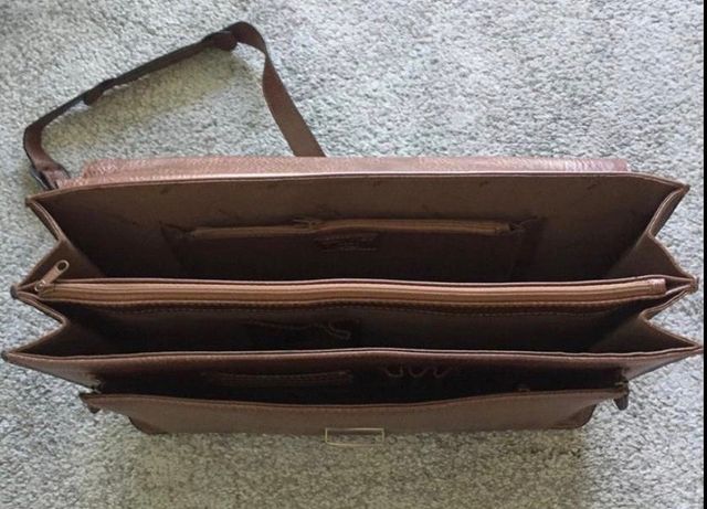 Maletín Matties de cuero a estrenar