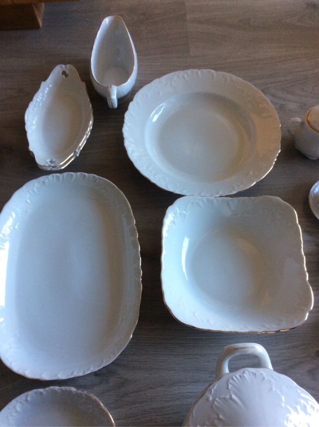 Vajilla porcelana Bávara 83 piezas