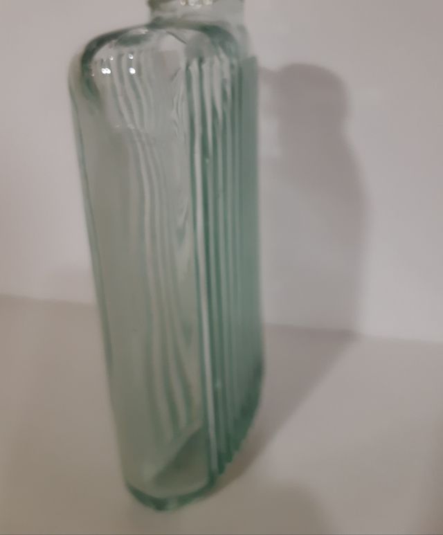 PETACA CRISTAL 200 ml CON FUNDA DE PIEL..