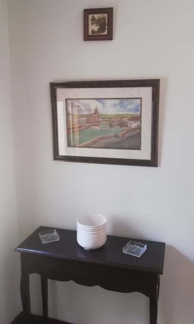 Lamina enmarcada  Puente e Iglesia San Antón 1820