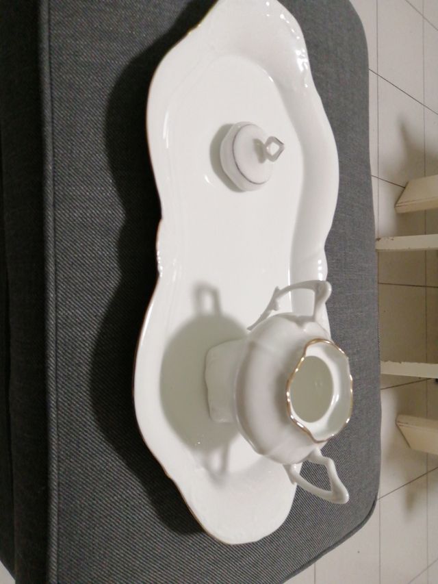 vassoio con zuccheriera bavaria