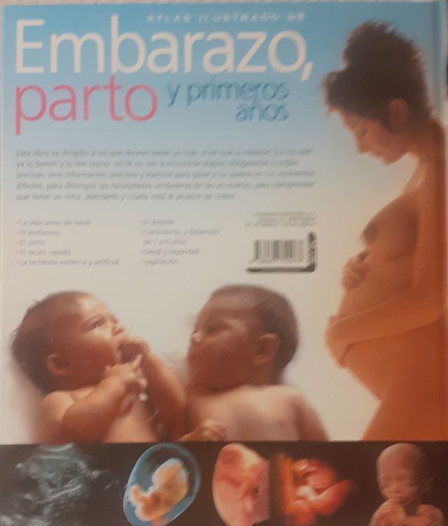 Libro Embarazo, parto y primeros años