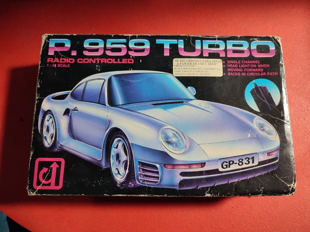 Porsche 959 radiocontrol