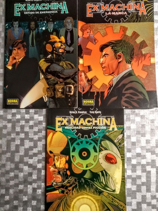 Ex Machina (edición de Norma) #1, #2 y #3