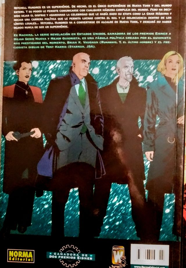 Ex Machina (edición de Norma) #1, #2 y #3