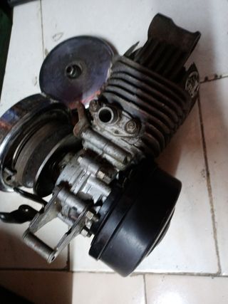 Motor Mobylette 49cc, con Culata. USADO ( 4 Fotos)
