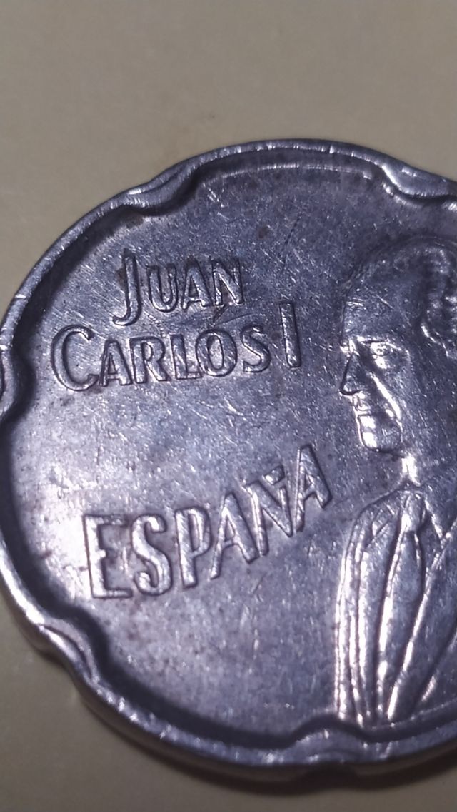 Moneda de 50 pesetas año 1990 JUAN CARLOS I