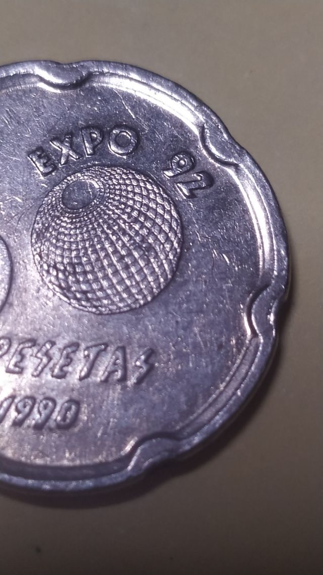 Moneda de 50 pesetas año 1990 JUAN CARLOS I