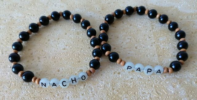 pulseras personslizadas papá