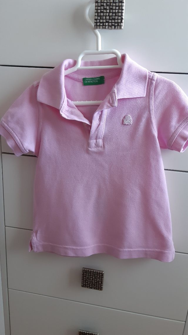 Polo rosa Benetton