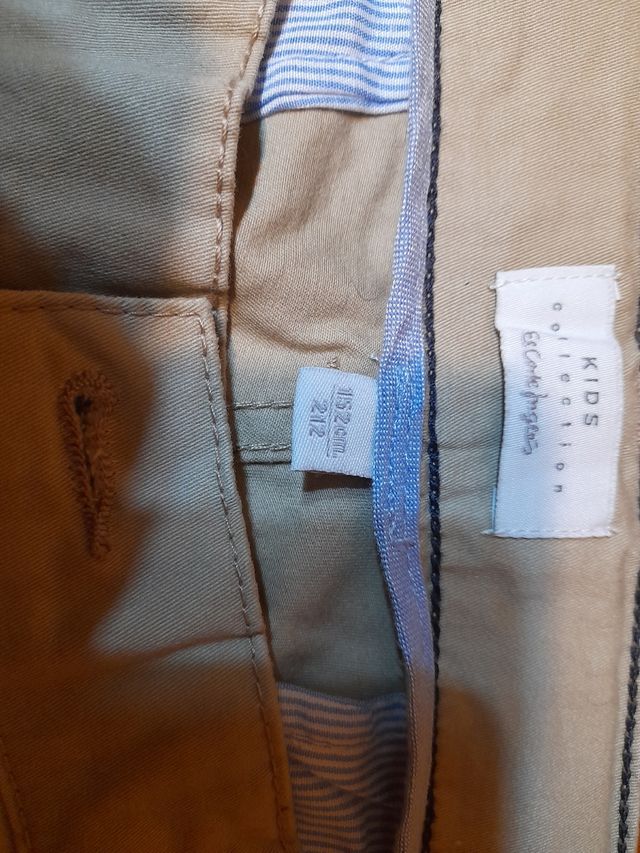 pantalon chino básico de niño