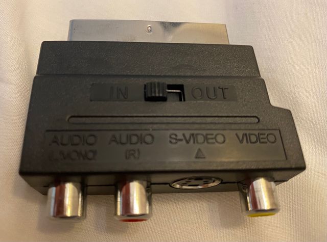 Convertitore audio da SCART a S-Video e RCA