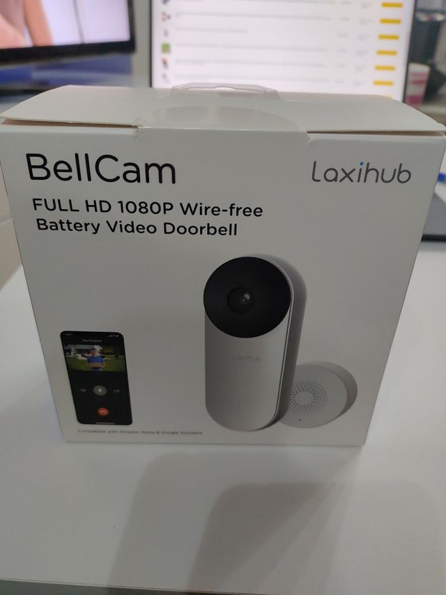 Timbre con Camara WLAN Laxihub 1080P HD