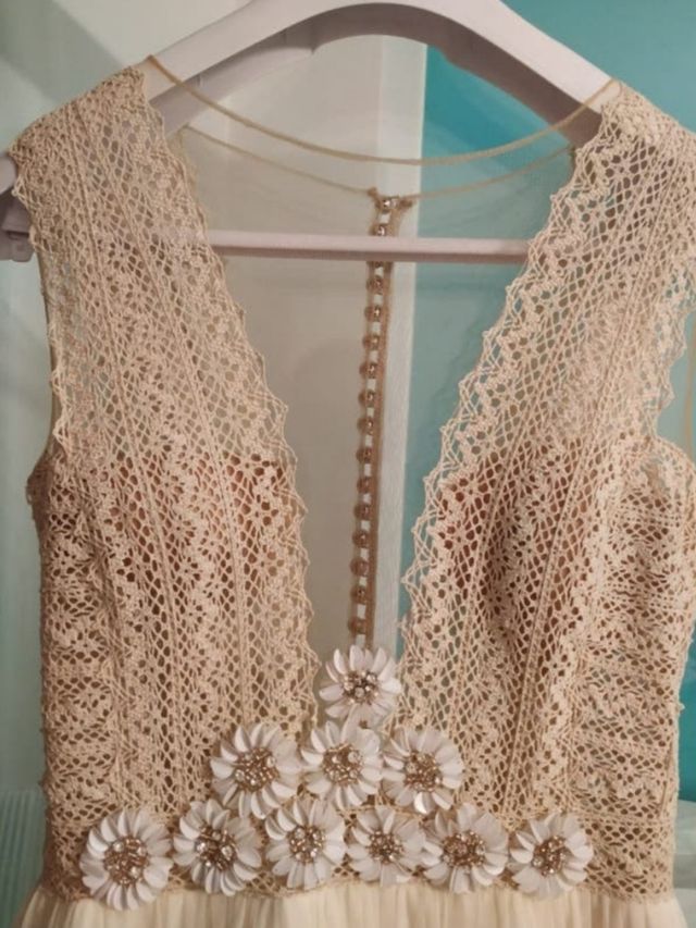 Vestido Novia + cancán