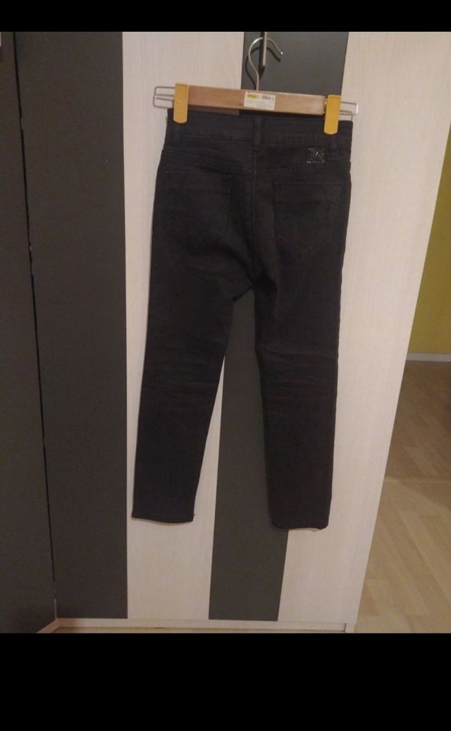 pantalón vaquero Negro ikks niña talla7/8