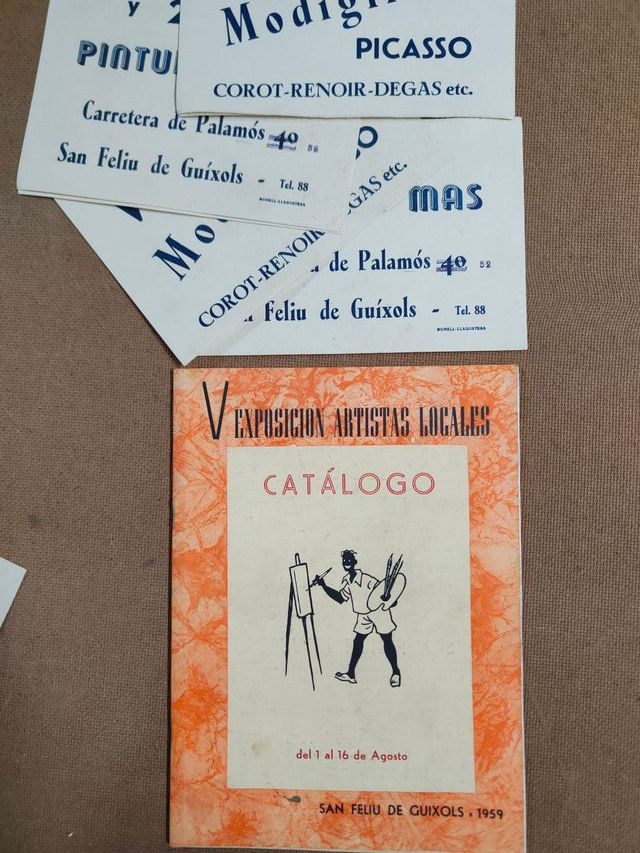 Exposición Artística de Sant Feliu de Guixols 1959