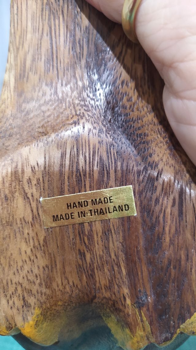 Búho de Madera ( Dan suerte)