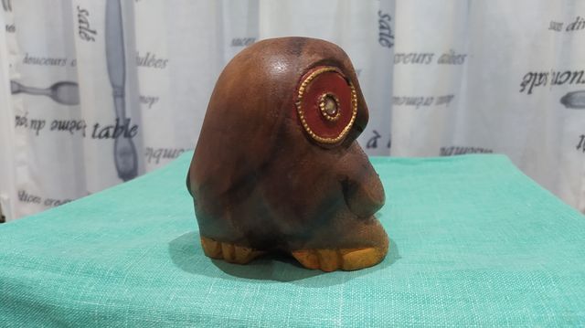 Búho de Madera ( Dan suerte)