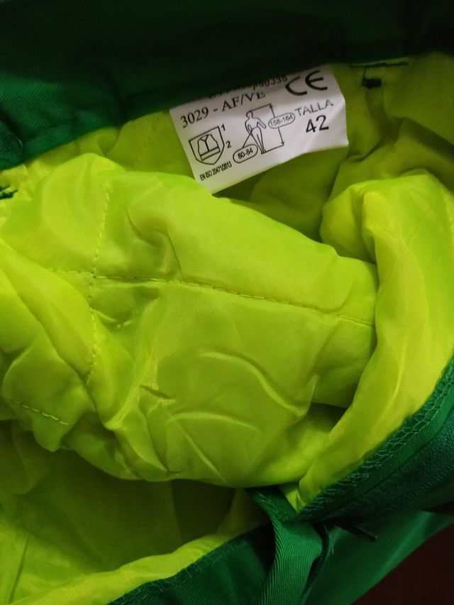 pantalón trabajo enguatado