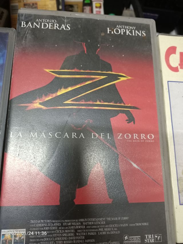 lote películas VHS