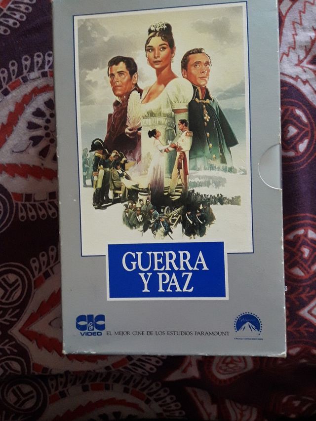 VHS GUERRA Y PAZ