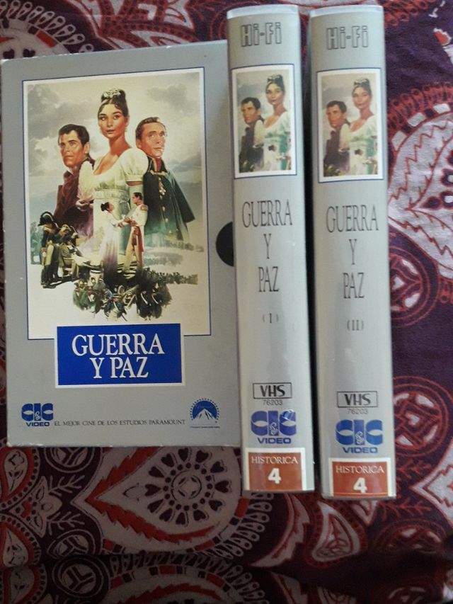 VHS GUERRA Y PAZ