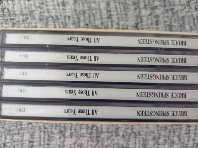 all those years (Springsteen) caja cds