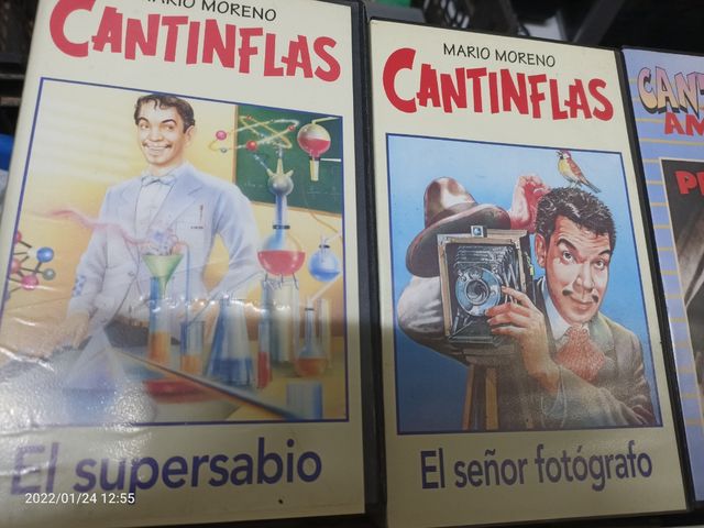 películas VHS Cantinflas