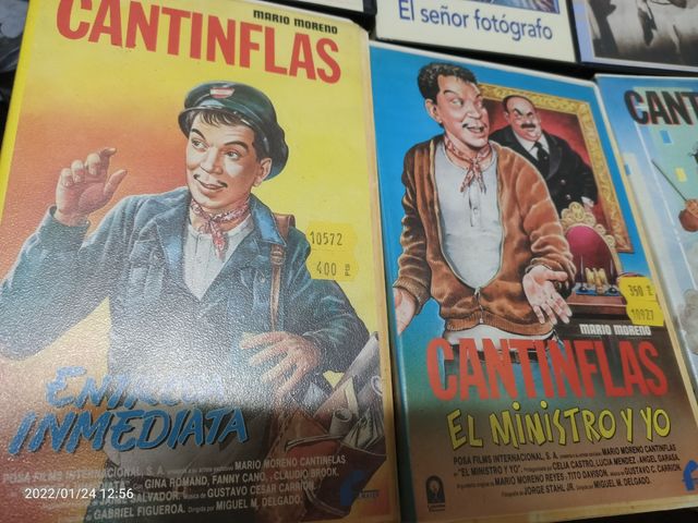 películas VHS Cantinflas