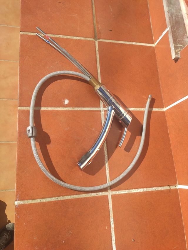 Grifo cocina extensible