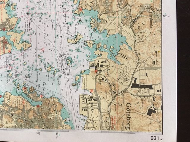Cartas Náuticas Suecia