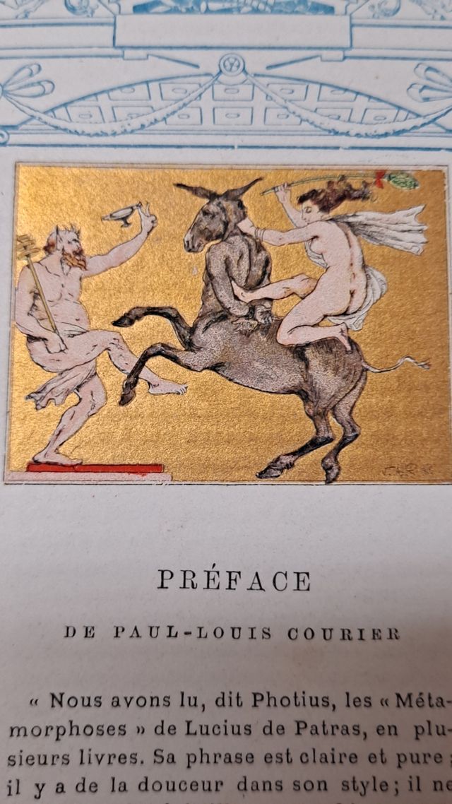  LIBRO ANTIGUO  " L'ANE "