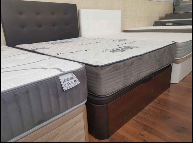 Pack canape y colchón matrimonial