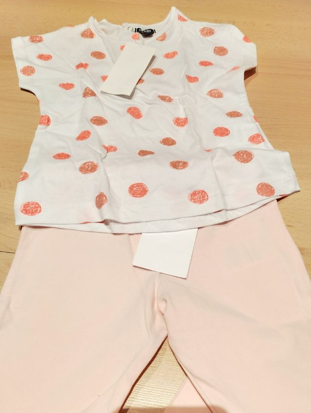 conjunto pantalón camiseta niña