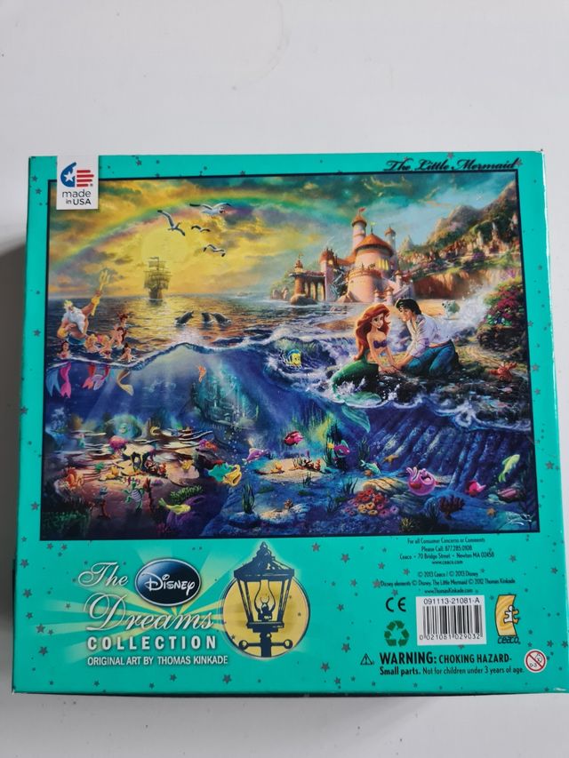 Puzzle La Sirenita Thomas Kinkade