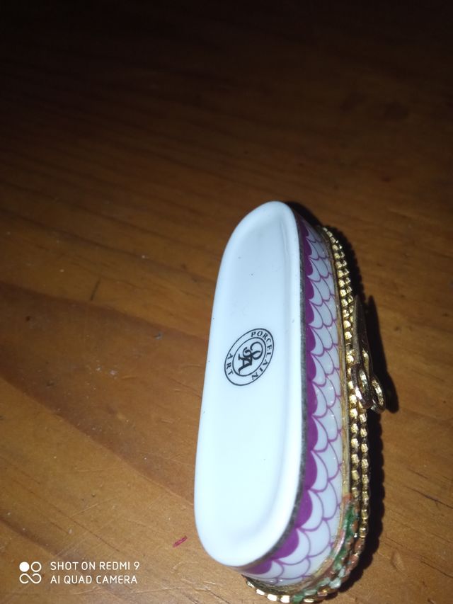 cajita de porcelana