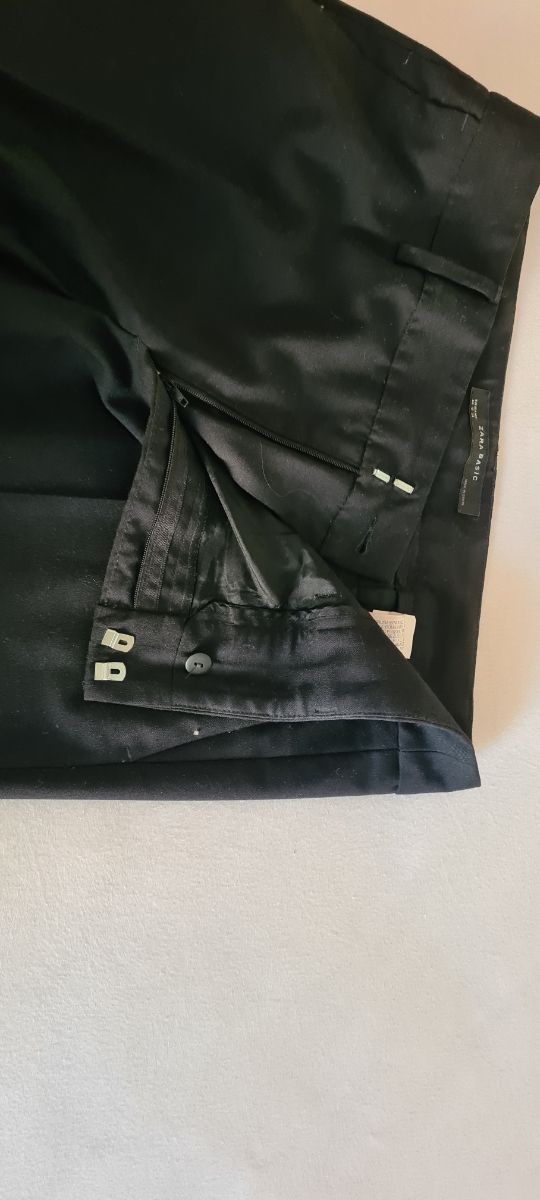 Pantalón corte masculino negro