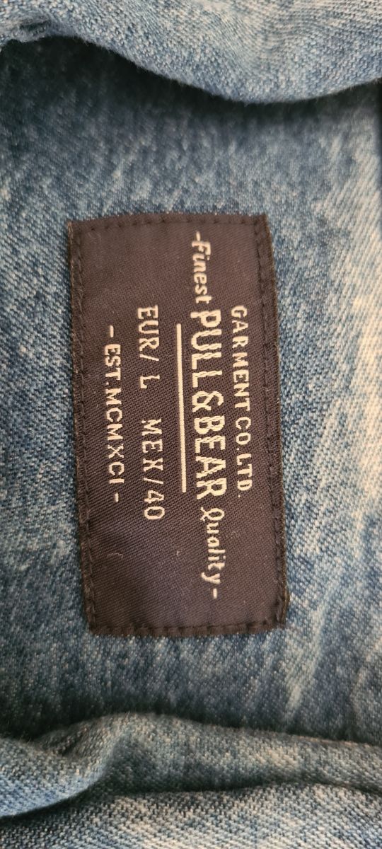 Camisa denim Pull & Bear