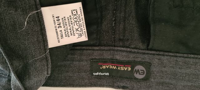 Pantalón chino rayas Easy Wear