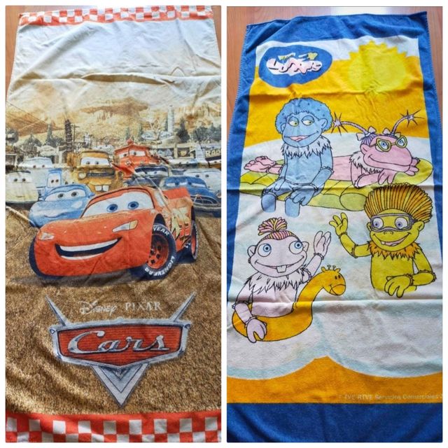 Lote 2 toallas infantiles