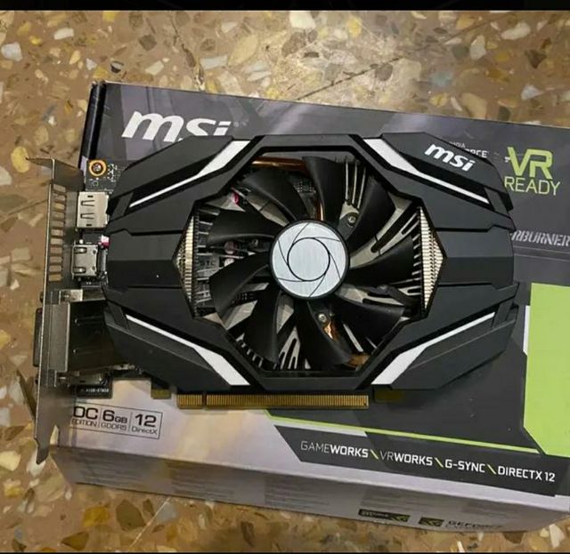 MSI GTX 1060 6G OC GeForce GTX 1060 6GB GDDR