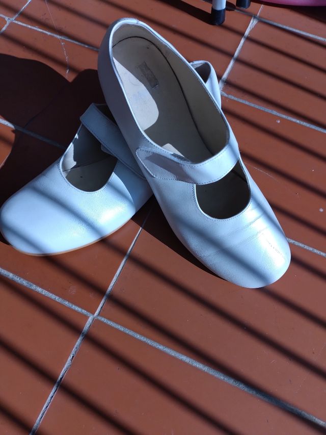 Zapatos de comunión.