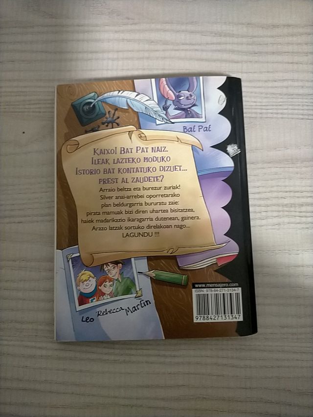 Bat Pat hortzandi pirata