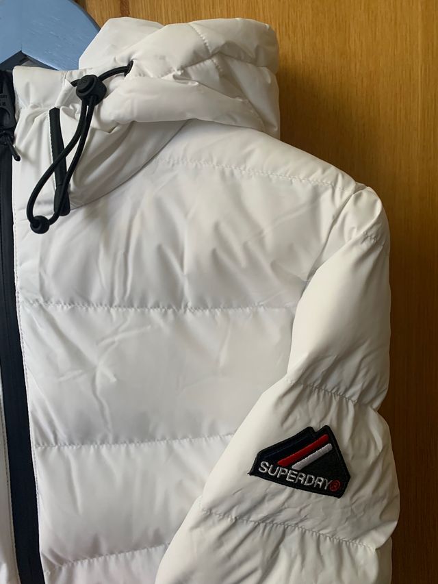 Abrigo SUPERDRY Blanco.