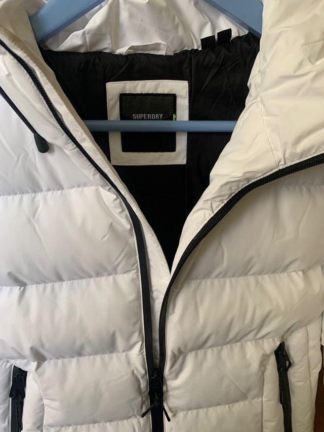 Abrigo SUPERDRY Blanco.