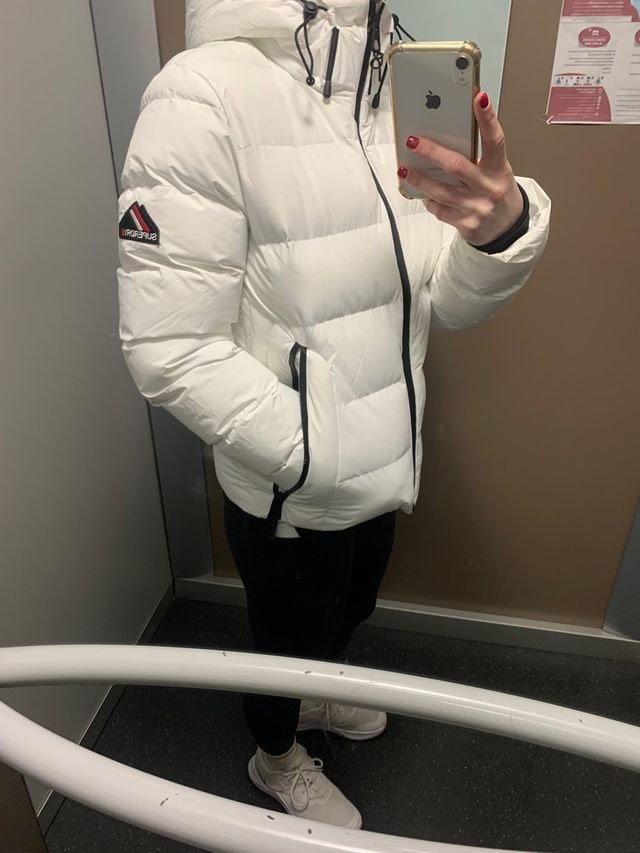 Abrigo SUPERDRY Blanco.