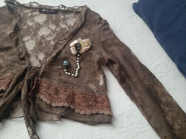 chaqueta fiesta de encaje