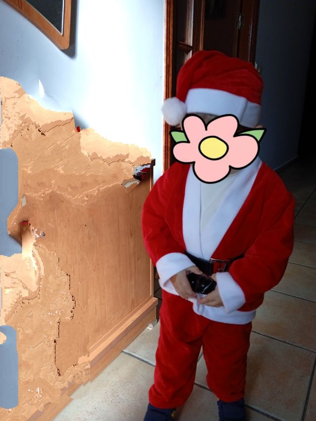 Disfraz de Papá Noel talla 0-1