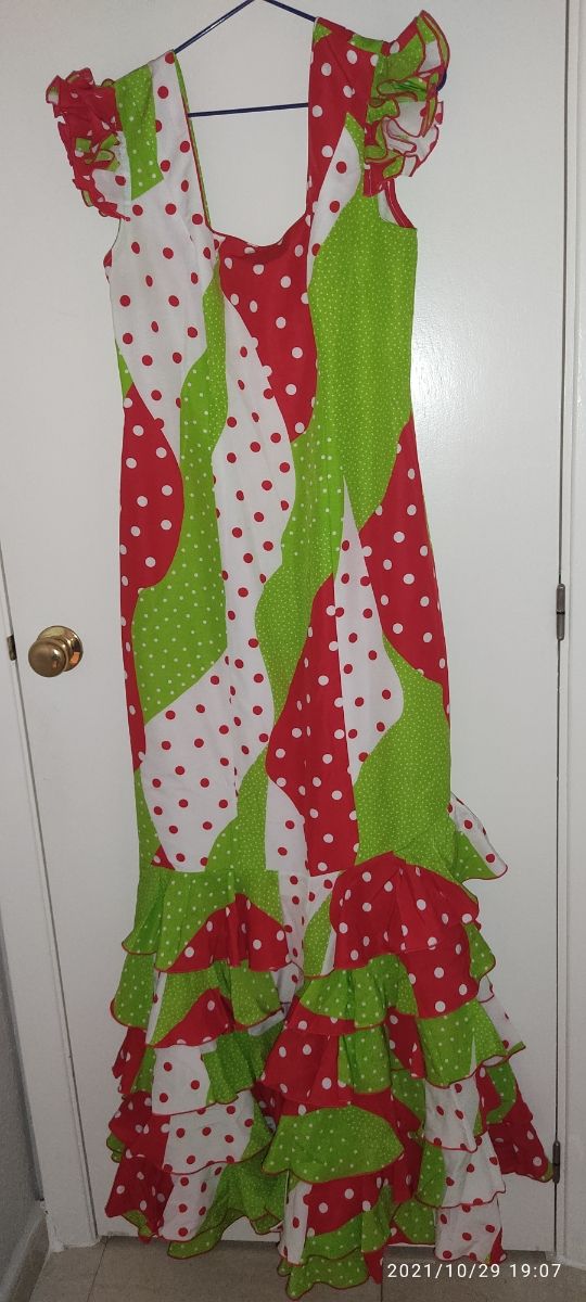 Traje de flamenca