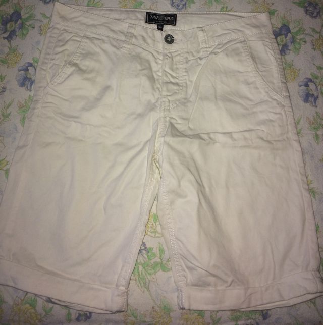 Pantaloncini bianchi ragazzo, nuovi taglia 44